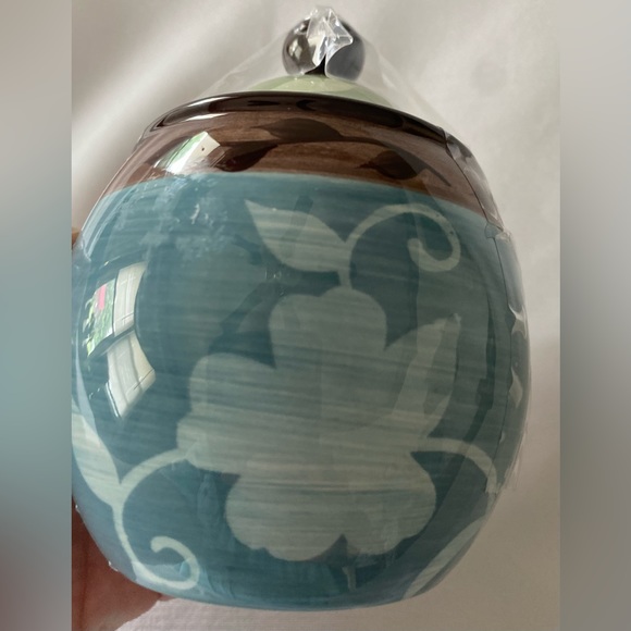 Gorgeous EUC PFALTZGRAFF Rare Retired Patio Garden Sugar Bowl & Lid HTF - Picture 6 of 8